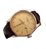 Fake Patek Philippe Watches For Sale - Patek Philippe Geneve Rose Gold Leather Strap Watch
